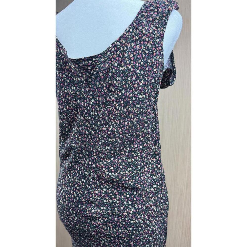 Rampage Y2K Dress Juniors 7 Floral Beaded Butterfly Sundress Midi Summer - Picture 7 of 11